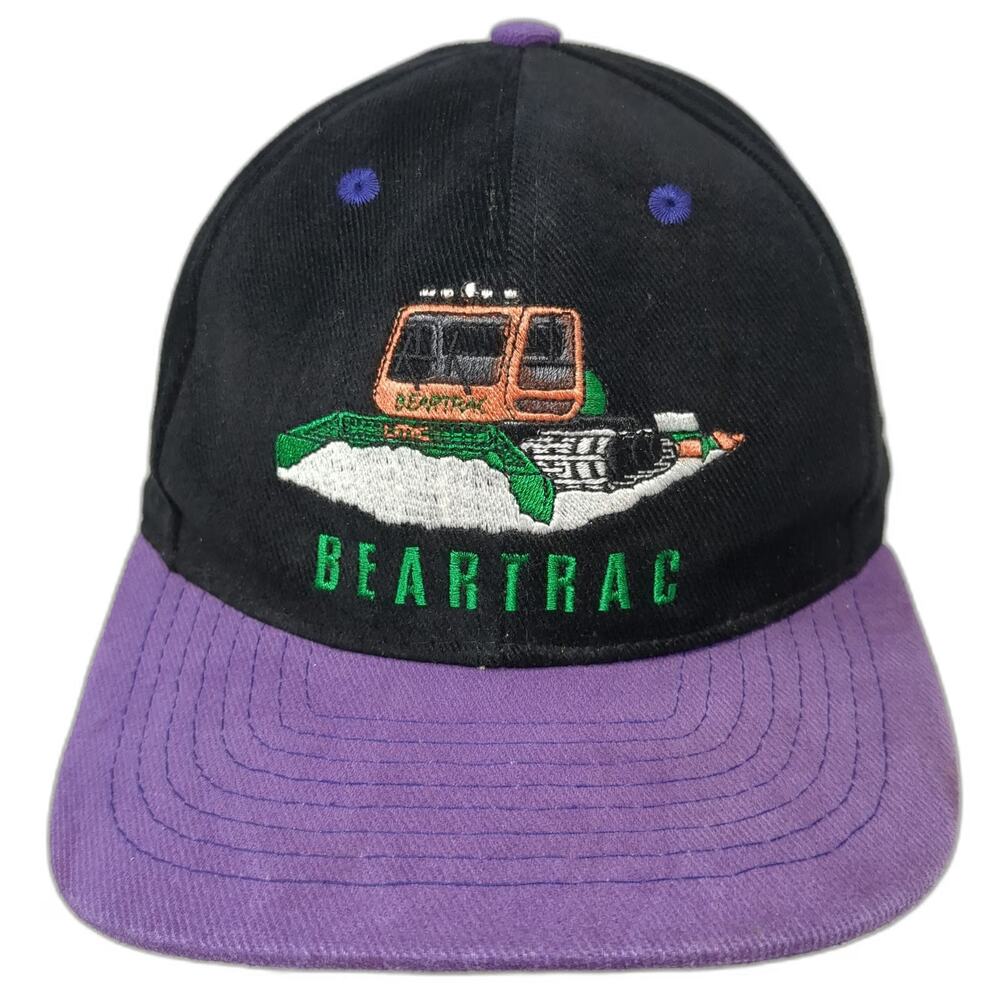 Headquarters Baseball Cap Black One Size Strapback LMC BearTrac Snowcat Hat